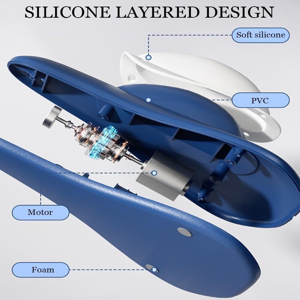 PelviPulse Pro,Pelvi Pulse Pro,with 4 Vibration Modes,Type-C Rechargeable Seat