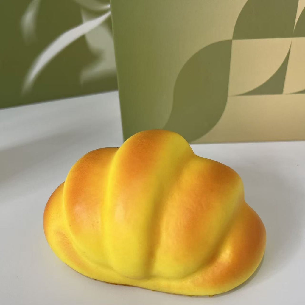 2 PCS Squeeze Toy Food Bread Photography Prop