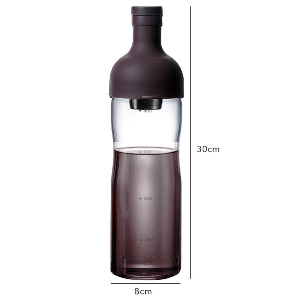 Airtight Cold Tea Brewing Portable-Glass Iced Tea Maker Bottle