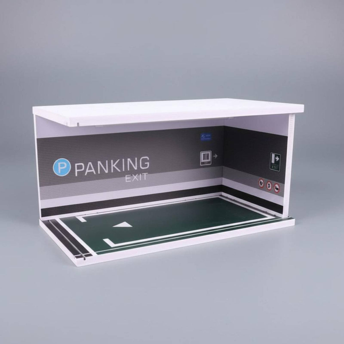 LED Model Car Display Case Gift Idea 1:18 Car Display Box Realistic Details