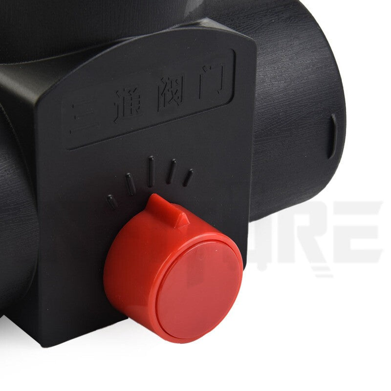75mm T Branch Ducting Splitter w/ Regulating Flap Valve For Eberspacher Webasto