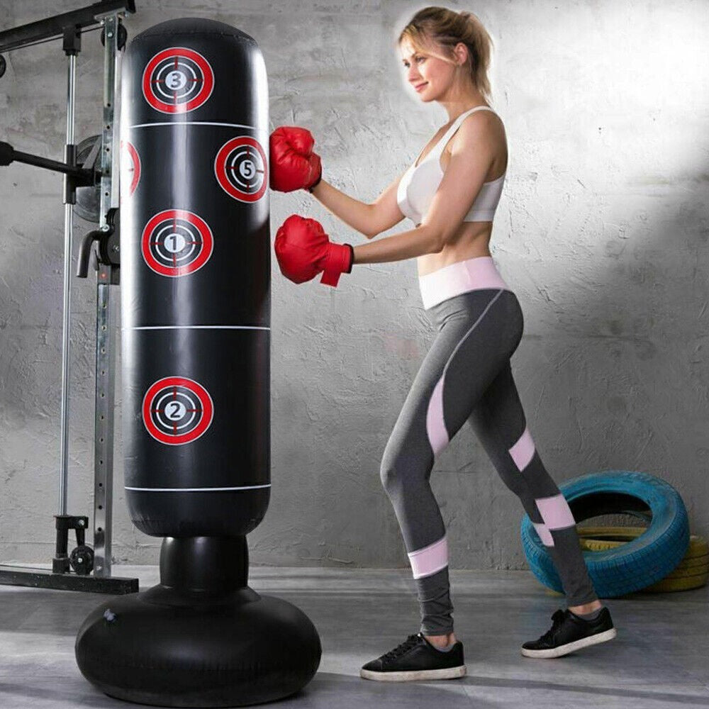 Sport Heavy Duty Free Standing Boxing Punch Bag Kick Adults for UFC Training NEW
