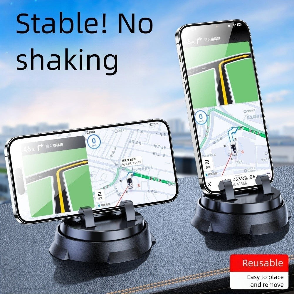Car phone holder, non-slip, 360 degree rotation, suitable for most mobile phones