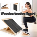 Slant Board, 5 Level Adjustable Portable Wooden Stretch Board for Calf Stretcher