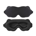 2PCS 3D Sleeping Mask Memory Foam Block Out Light comfort Eye Shade Blindfold
