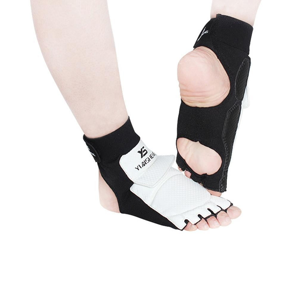 Foot Protector Guards Ankle Support for Muay Thai Taekwondo Boxing Sparring