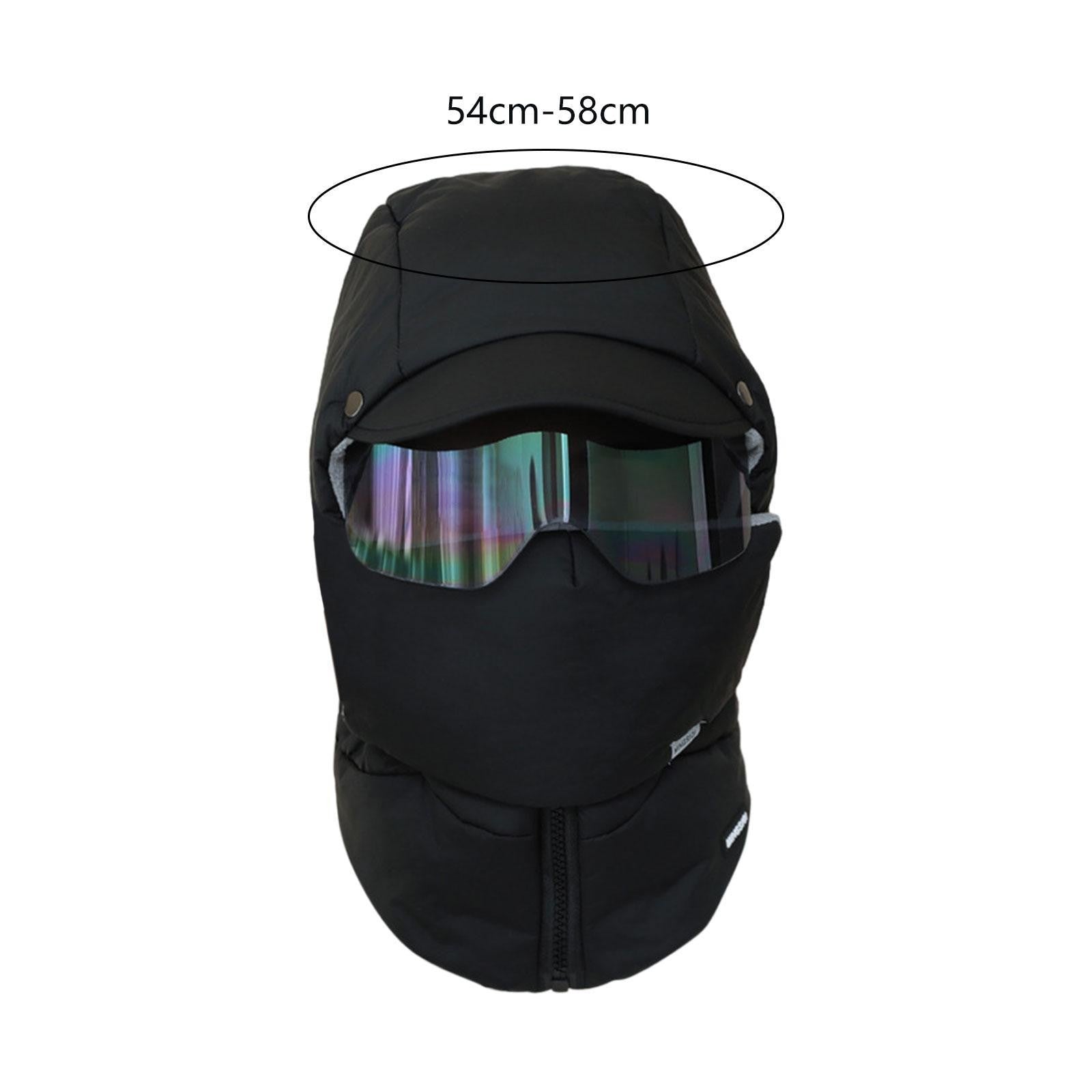 Winter Hat Thermal Lightweight Windproof Mask Face Cover Headwear Trapper Hat