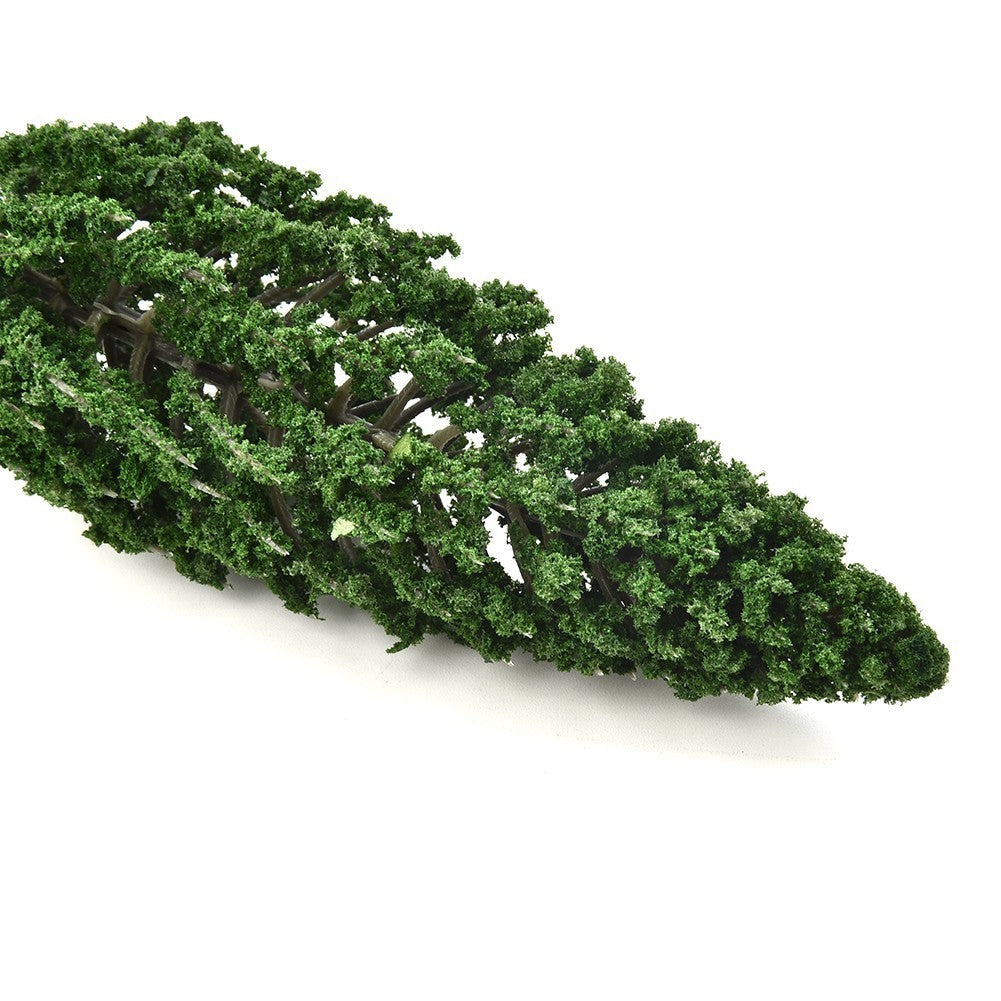 10Packs Model Pine Trees Green Plastic For O G Scale Railway Scenery Layout 15cm
