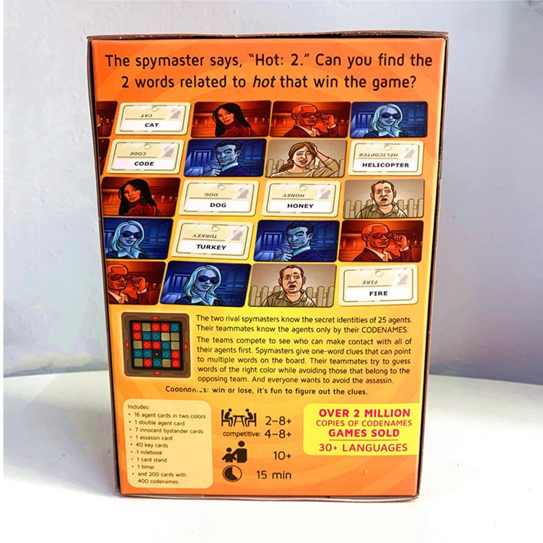 Codenames Board Game Family Kids Adults Educational Toys Puzzle Interaction