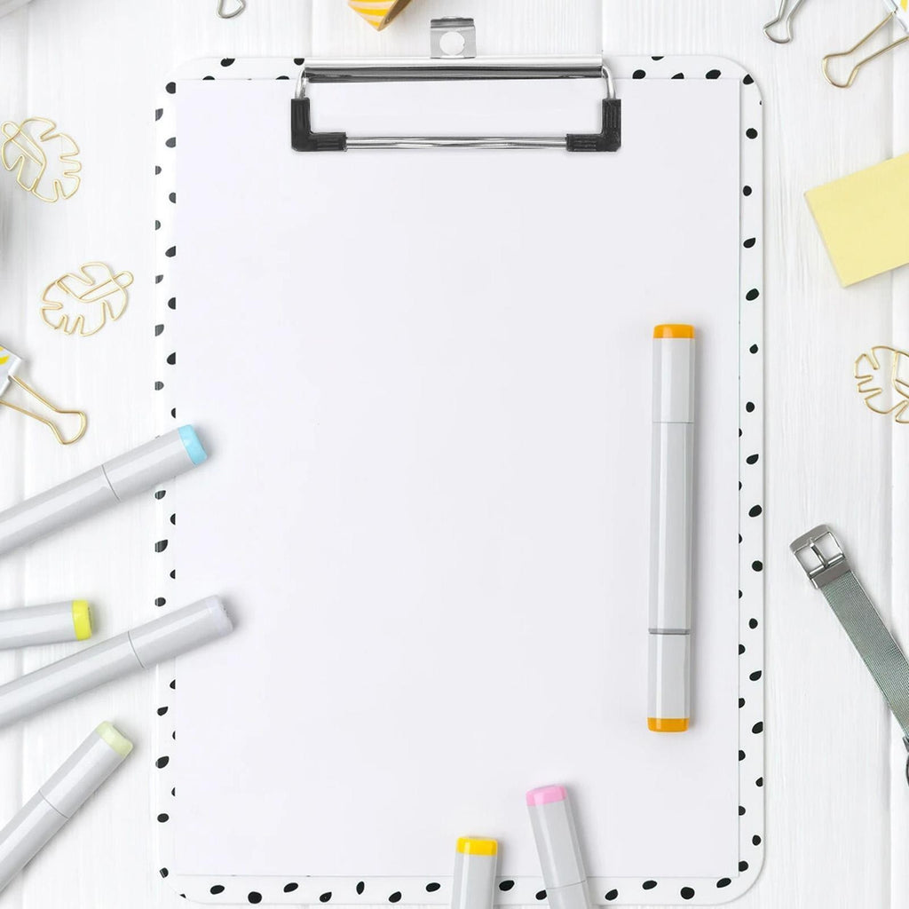 12Pack 10cm Metal Clipboard Clip with Rubber Grip, Silver(Glossy)