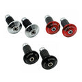 Universal Motorcycle Motorbike Bar Ends Handlebar End Weights Red Silver Black