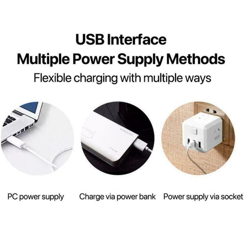 Updated Portable Air Fan Unit Purifier Desk Bedroom