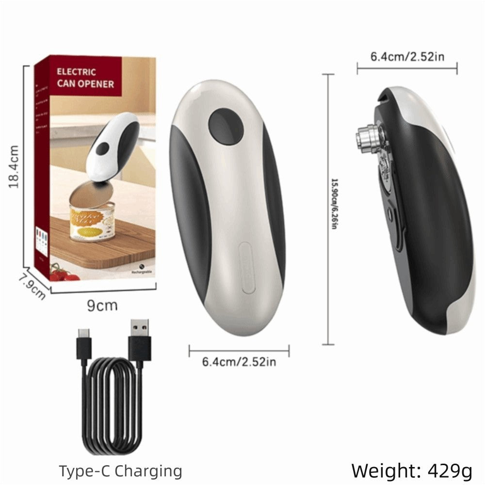 Rechargeable Automatic Can Opener Portable Kitchen Gadgets  Seniors