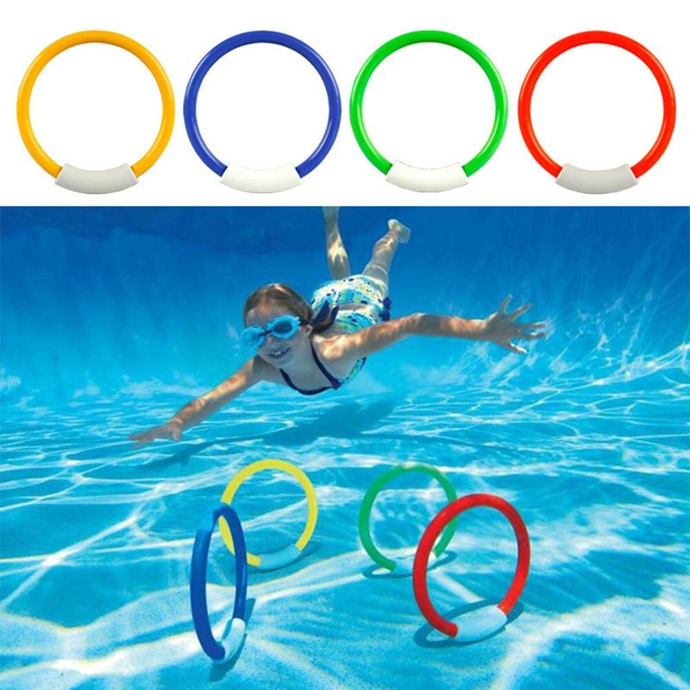 19x Underwater Diving Toys Dive Ring/Torpedo/Sticks Swimming Pool Toy Game Kids