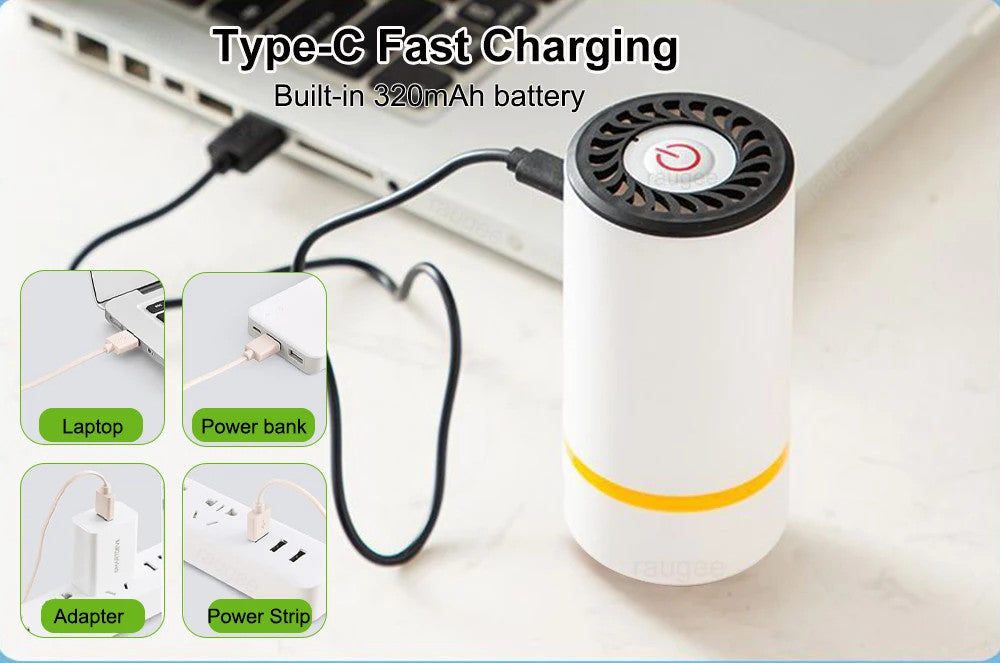 Electric Vacuum Air Pump Portable Space Saver For Clothing Vacuum Storage Bags