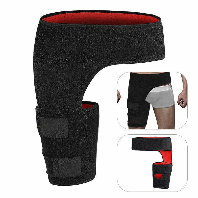 Adjustable Belt Hip Sciatica Nerve Pain Relief Groin Wrap Brace Rib Support UK