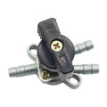 3 Way Fuel Tank Tap Fuel Cock ATV Supplies Wide Compatibility 2 in 1 Out Oil