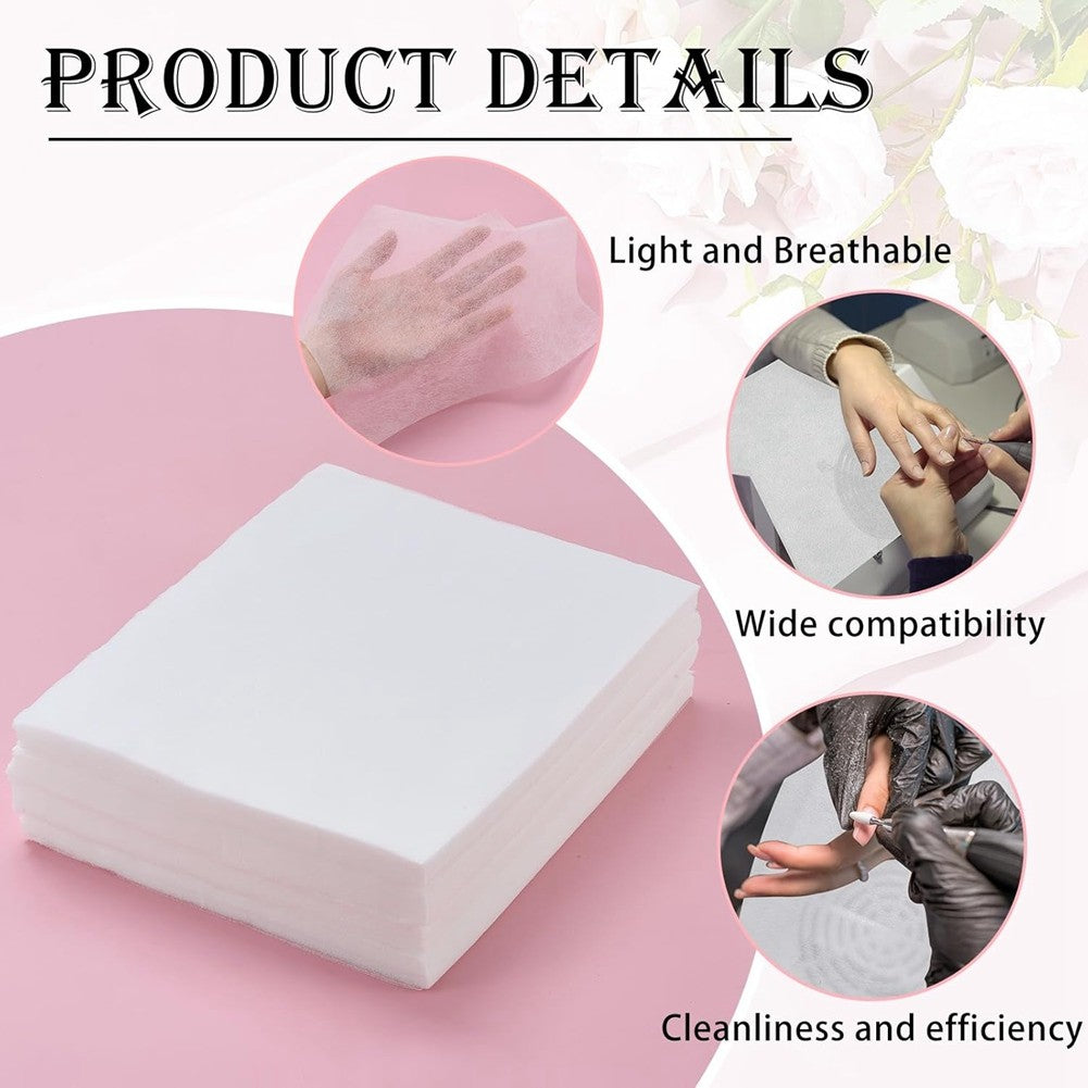 400 Sheets Nail Dust Collector Filter Paper Disposable Nail Dust Suction6387