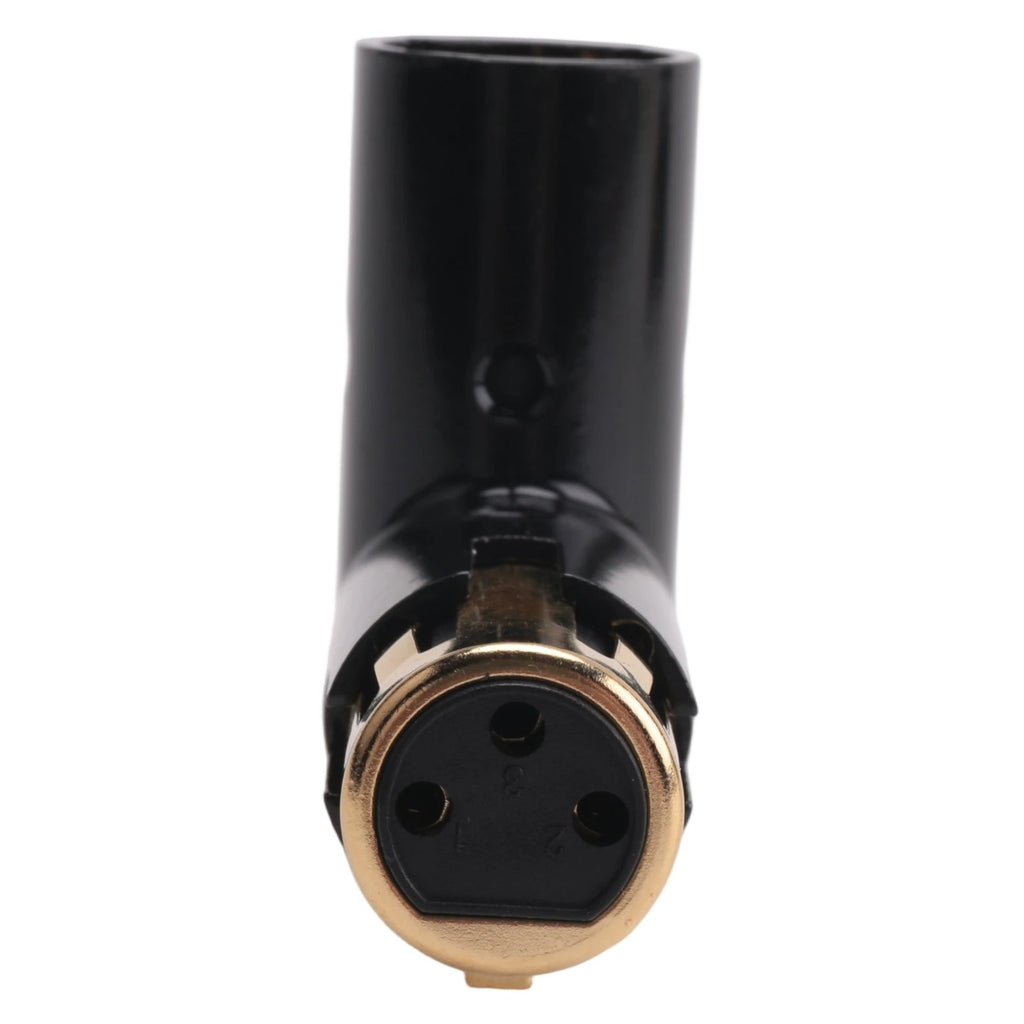 2PCS Audio Adapter Plug Adjustable Male to Female Right Angle XLR Adapter3750