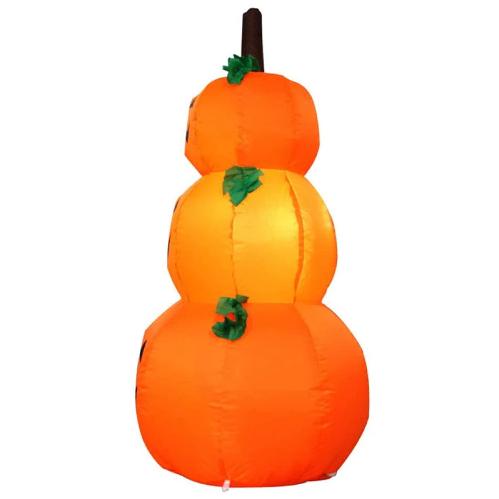 1.2 M Halloween Inflatable Pumpkin with LED Outdoor Decoration Horror Home Ga