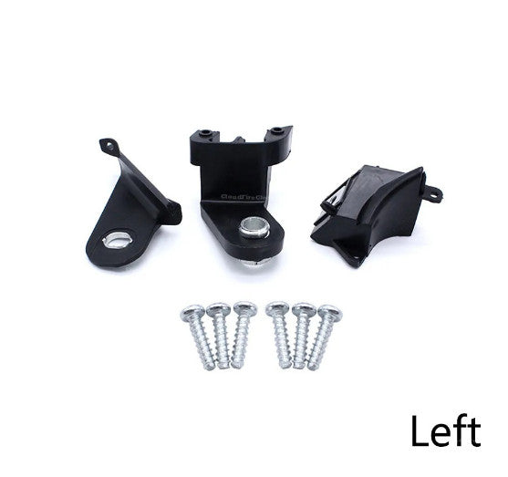 2xFront Left Right Headlight Bracket Repair Kit 51816681/2 for Fiat 500 2007-15