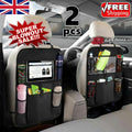 2PCS Car Seat Back Organiser Multi Pocket Storage Bag Pouch Holder Interior Tidy
