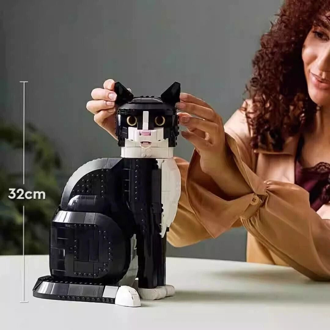 Ideas Tuxedo Cat (21349) Fun Building Brick for Children or Adults 1710 pieces
