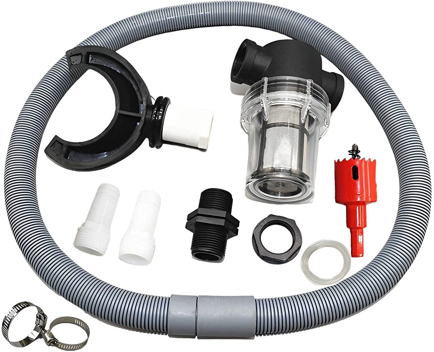 Rain Collector Downpipe 100mm Rain Thief Rainwater Collector Water Collector Set