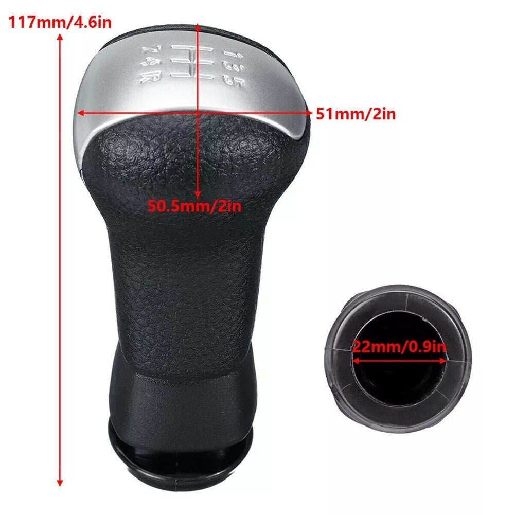 User Friendly 5 Speed Gear Shift Knob for Nissan Qashqai J10 X trail 2006 2013