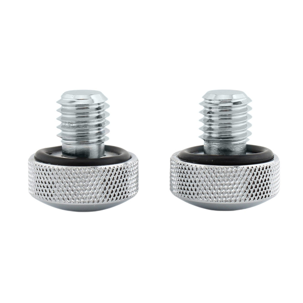 For Harley Davidson Softail 1984-2007 Seat Bolt Kit Chrome Rear Mounting Screws