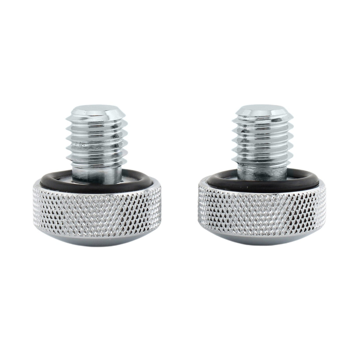 For Harley Davidson Softail 1984-2007 Seat Bolt Kit Chrome Rear Mounting Screws