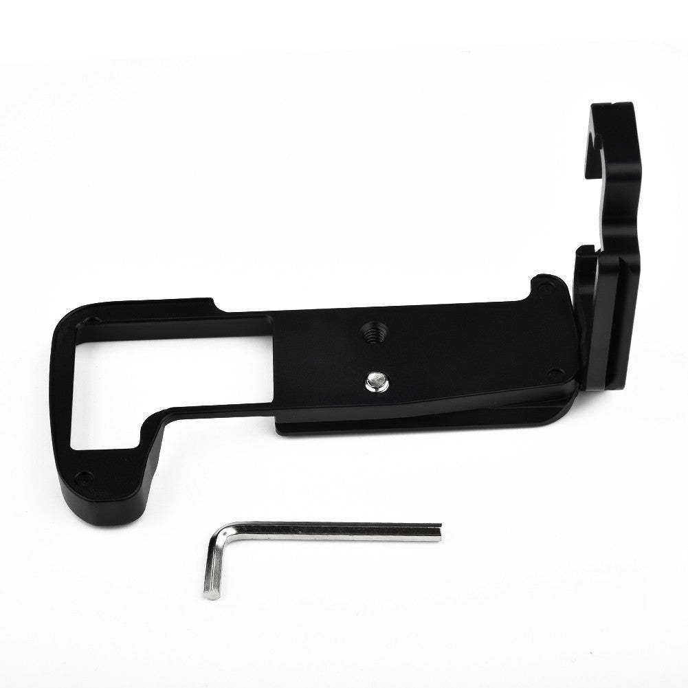 Quick Release L-Bracket Mount Camera Grip For Olympus OM-D (E-M1 Mark II) Black