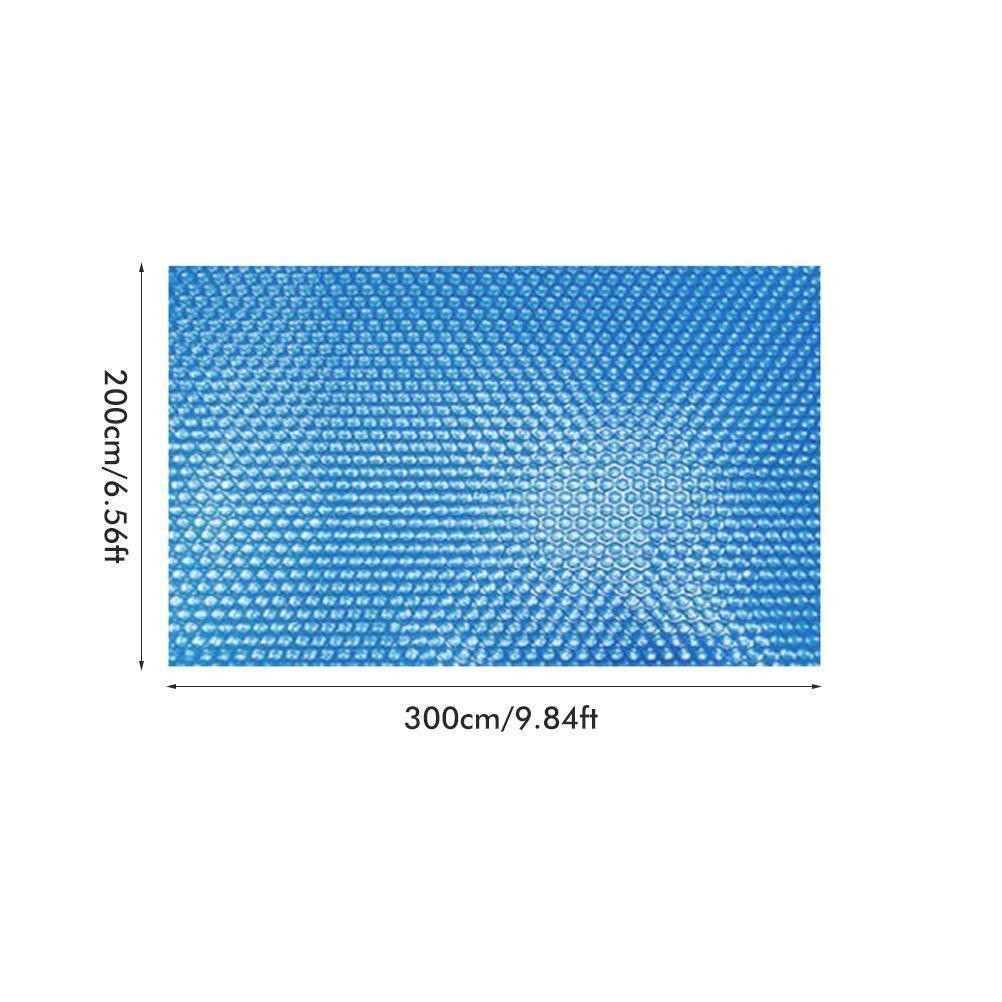 300x200cm Solar Pool Cover – Rectangular Blanket for Swimming Pool Heating