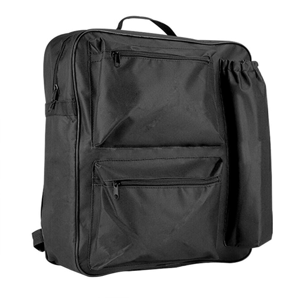 Deluxe Large Wheelchair Mobility Scooter Shopping Bag Holdall Handle Black