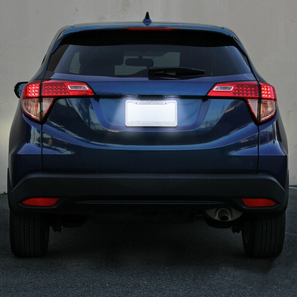 2x LED Number Plate Licence Light Fit Honda Jazz Insight Odyssay CRV FR-V Stream