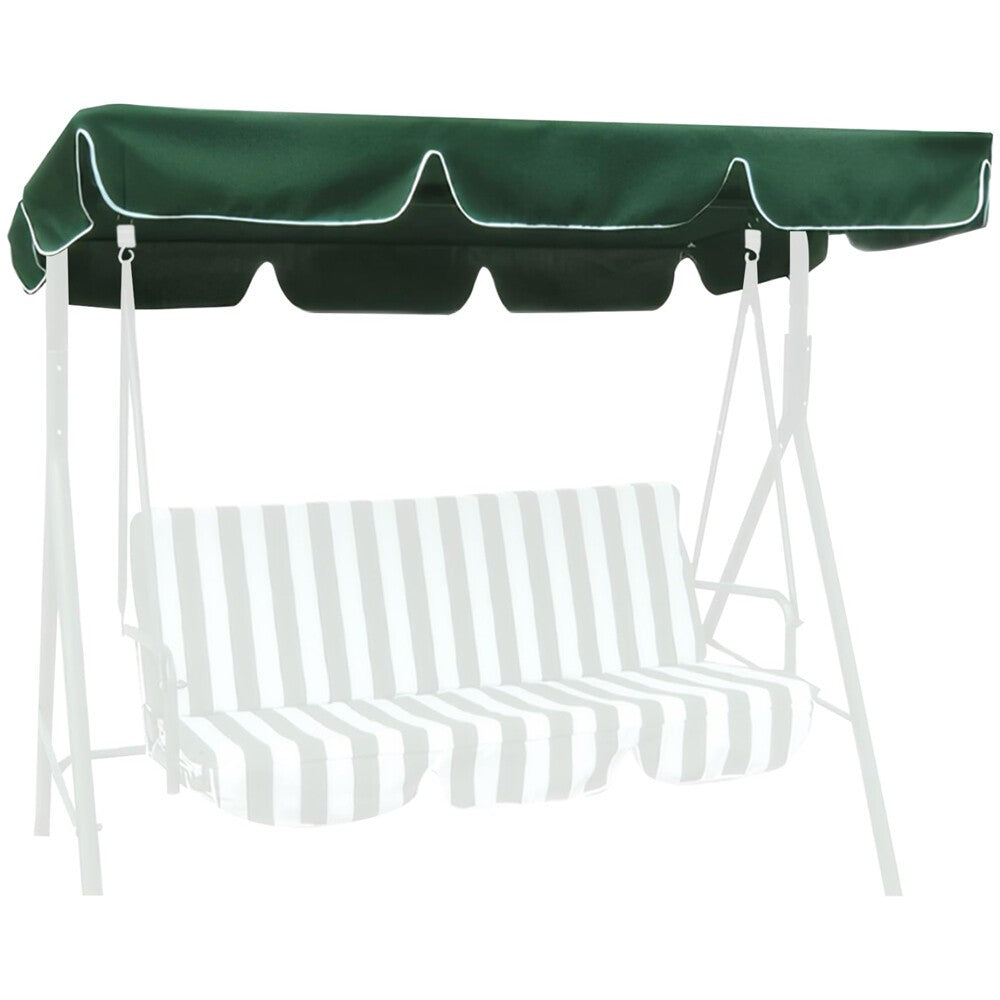 2/3 Seater Replacement Canopy Cover For Swing Seat Garden Bench Hammock Covers