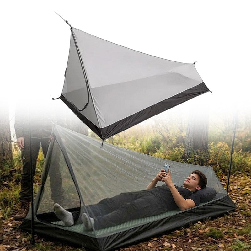 Ultralight Mesh Tent Single Person Tent Anti-Mosquito Waterproof Summer Camping