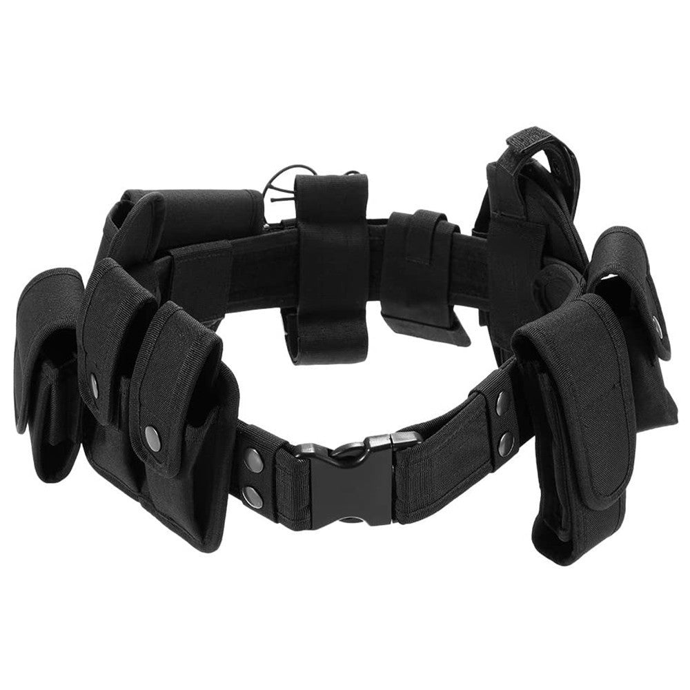 Tactical Security Duty Belt 10-in-1 Set Nylon Modular Law Enforcement Belt Kit