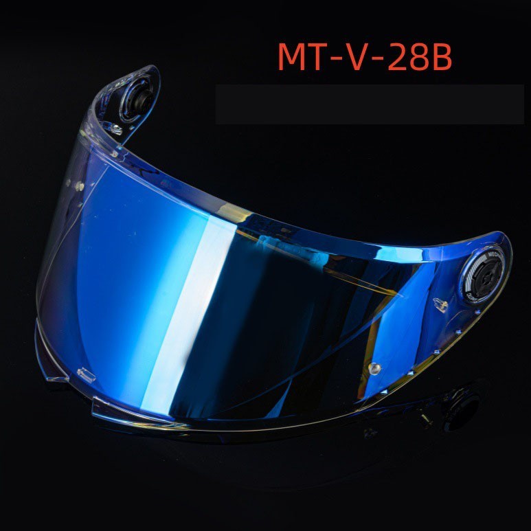 MT V-28B Stinger 2 Motorcycle Helmet Visor Anti-Fog Pinlock Ready Clear Smoke