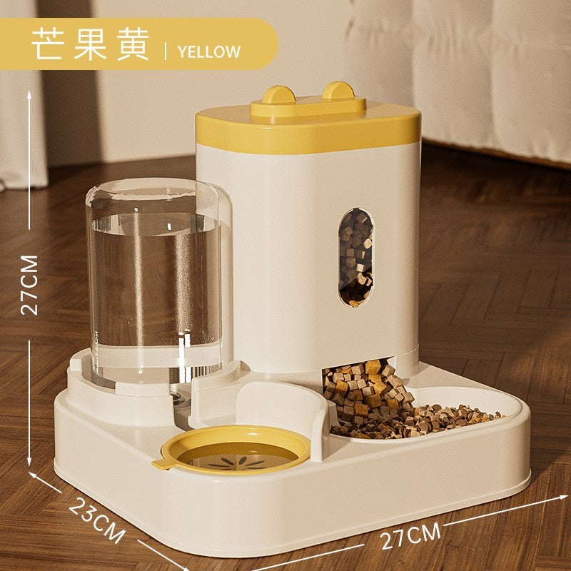 Pet Dog Puppy Food Dispenser Automatic Cat Feeder Water Dispenser Dry Wet