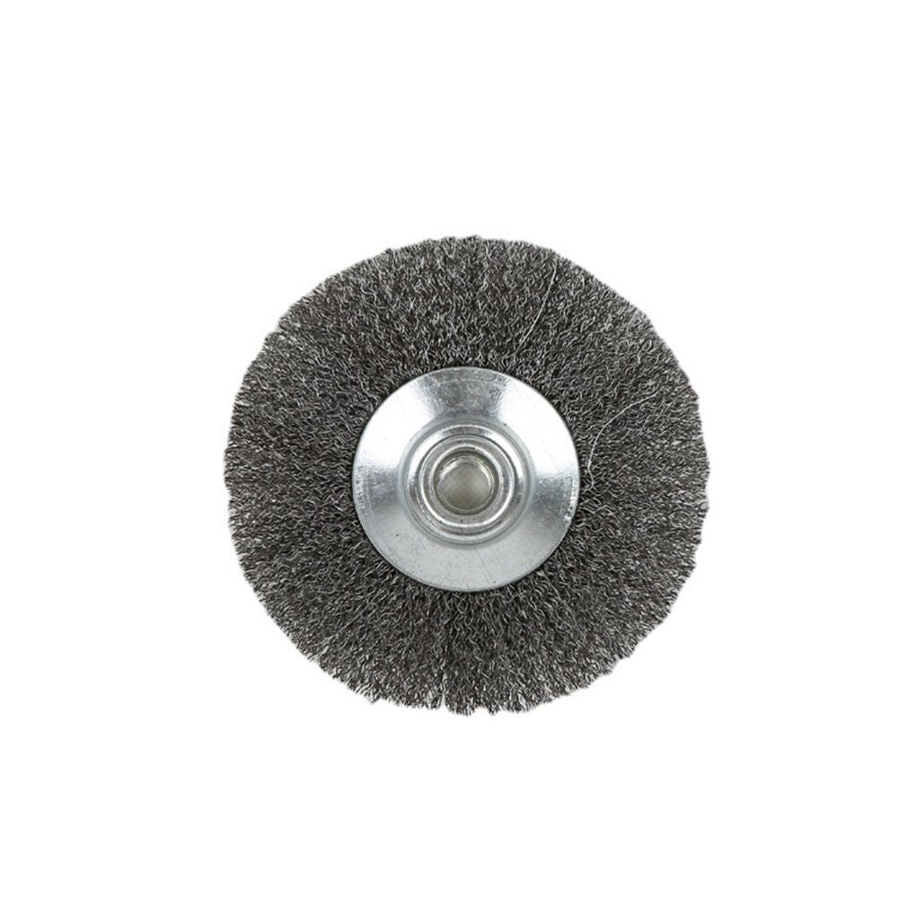 3x Stainless Steel Flat Wire Wheel Cup Brush For 115mm Angle Grinder Universal