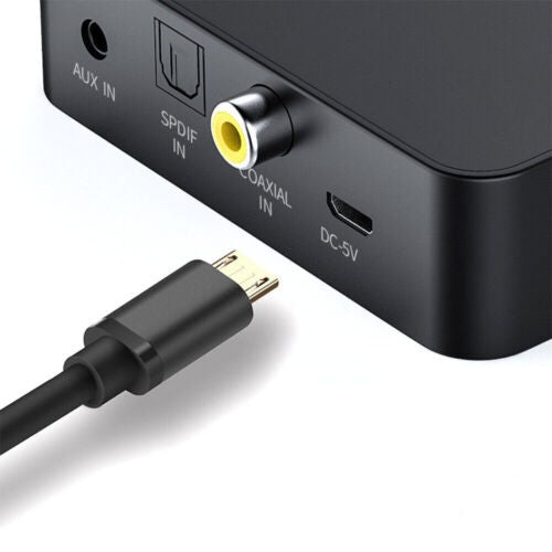 Bluetooth 5.0 HD Transmitter Audio Optical Adapter 3.5MM for TV Radio