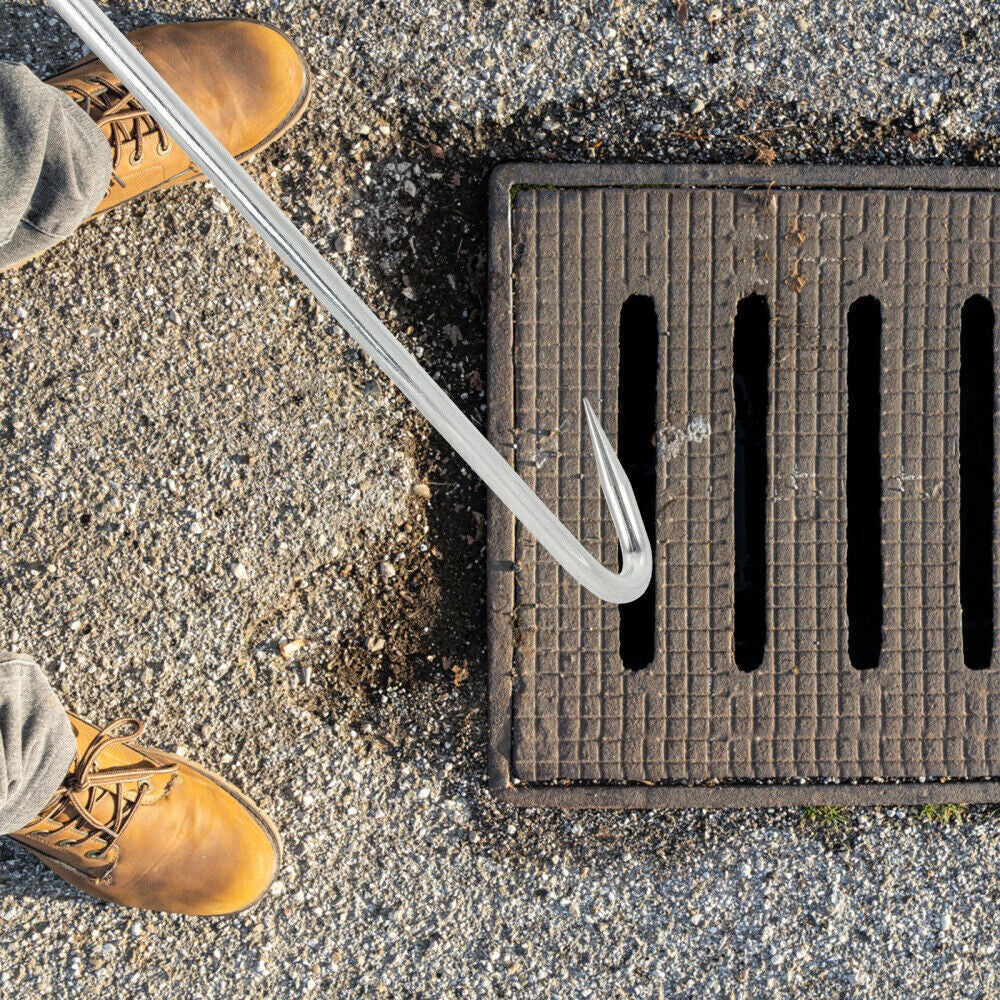 2*Manhole Cover Hooks, Cover Hooks, Lifting Hooks And Manhole Cover Lifters Made
