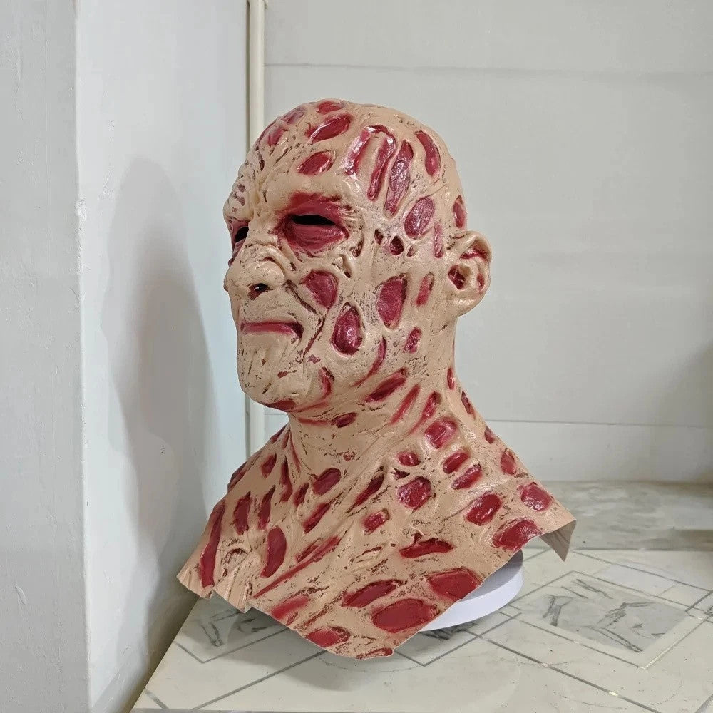 Halloween Mask Freddy Krueger Horror Latex Fancy Dress Cosplay Props Nightmare