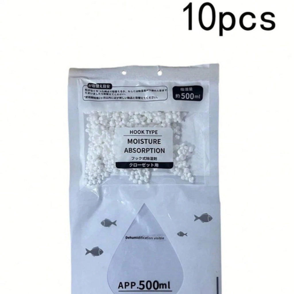 20 Hanging Wardrobe Dehumidifier Bags Damp Mould Moisture Mildew Condensation