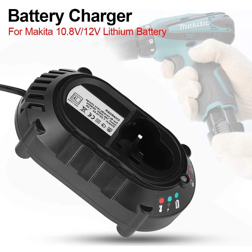 Fast Battery Charger For Makita BL1013 BL7010 DC10WA 10.8V/12V Li-ion Battery UK