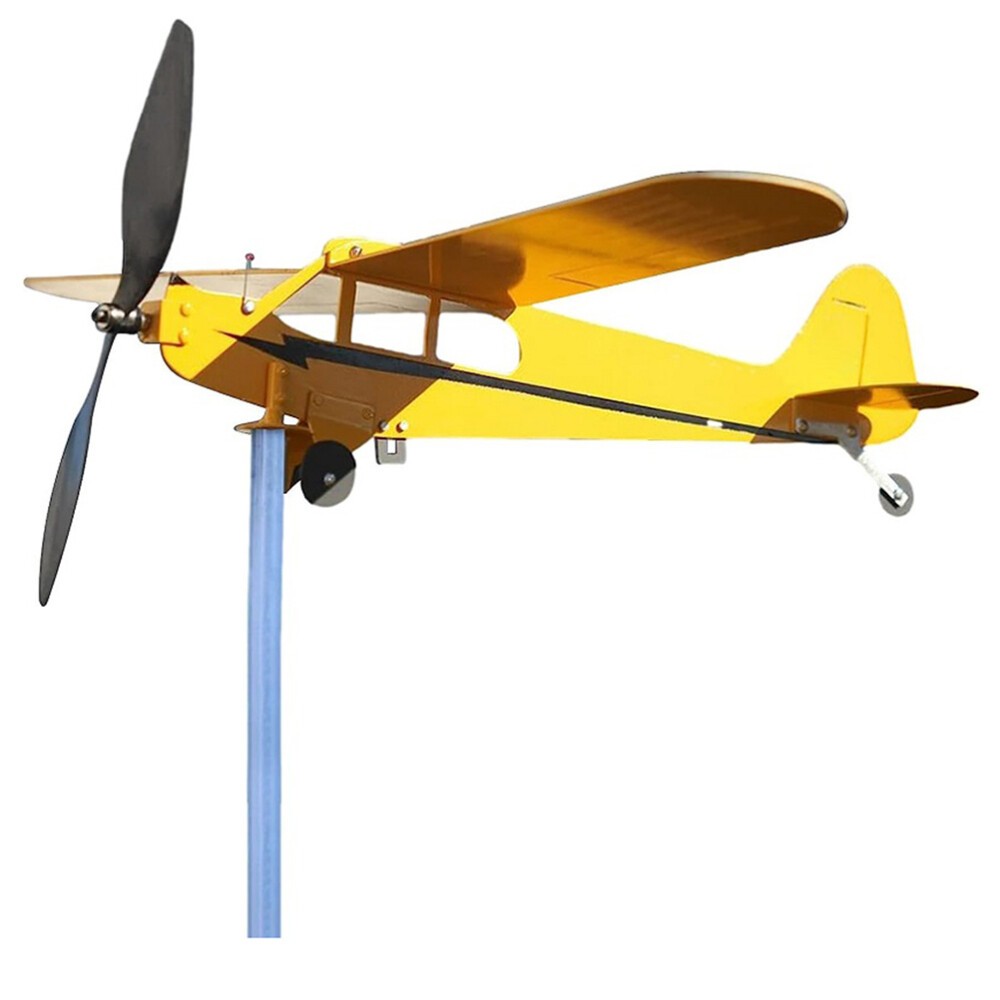Airplane Weathervane Weather Vane Wind Direction Compass Garden Decor Windmill