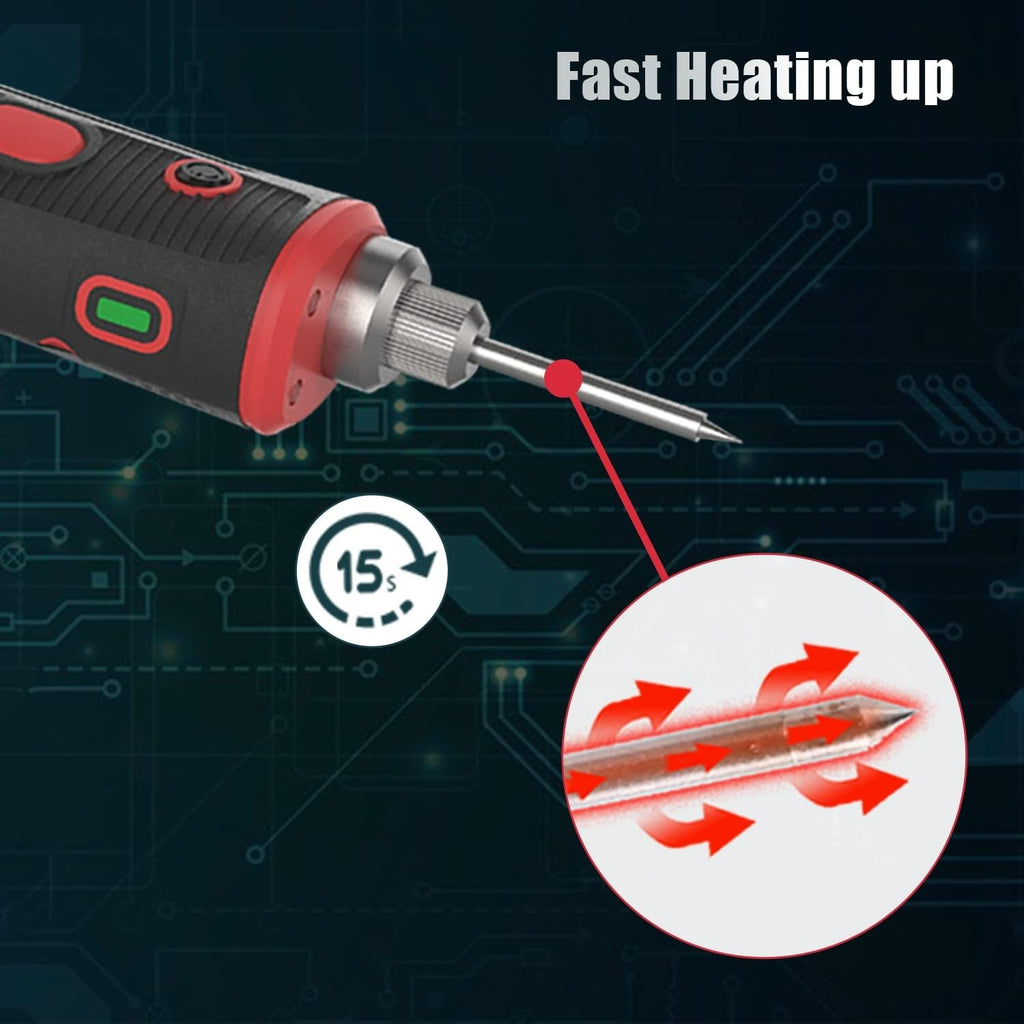 3Pcs High Performance E10 Interface Soldering Iron Tips USB Soldering Tip Set