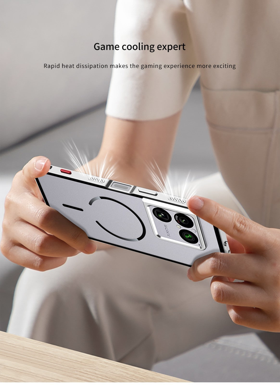 Hybrid Magnetic Metal Bumper Clear Matte Back Case For Sony Xperia 1 VIII 2026