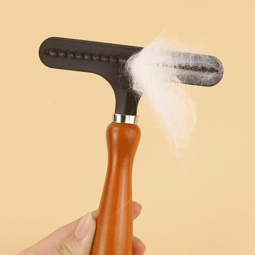 Stainless Steel Dog Grooming Tool Cleaning Carpet Rake  All Coat Types